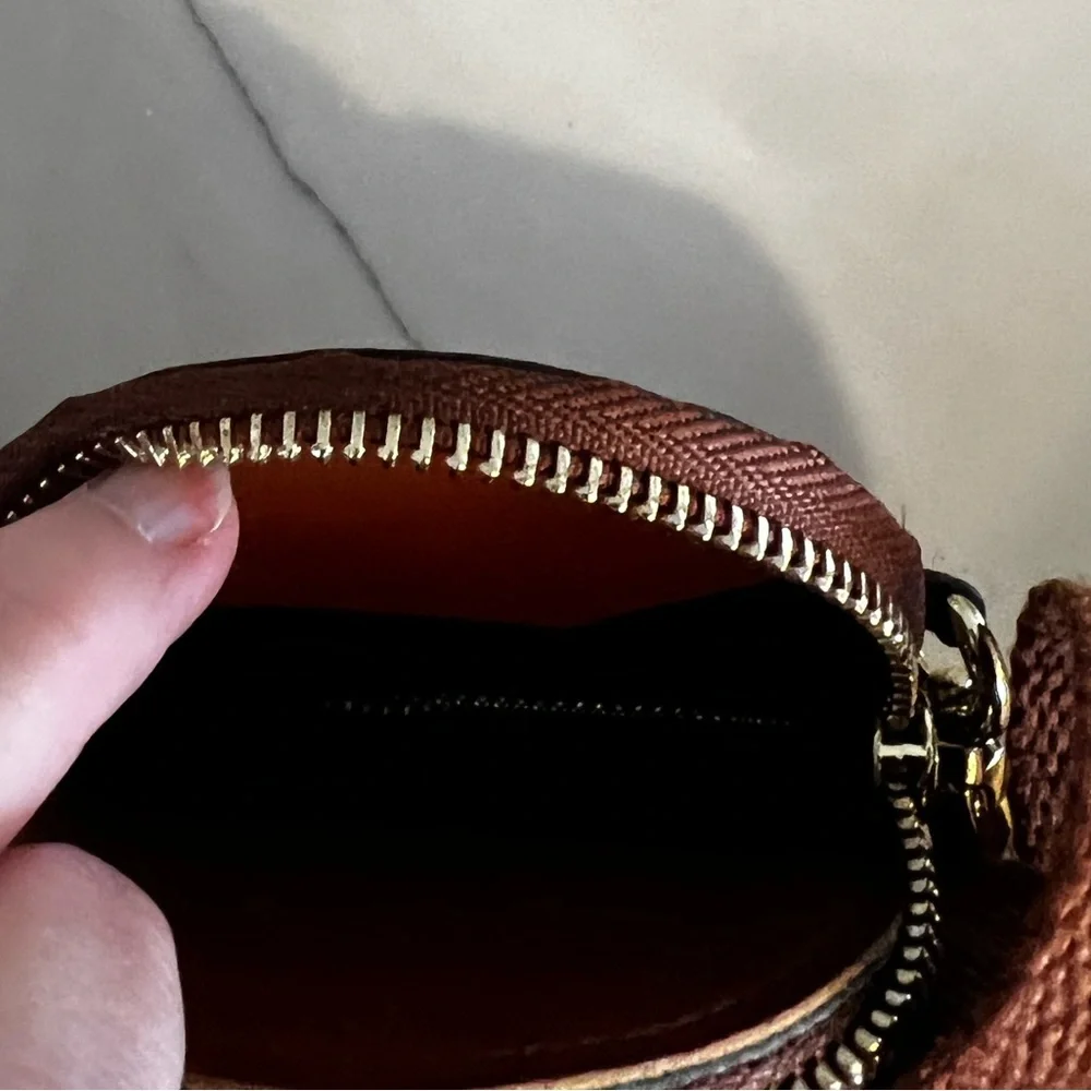 Small crossbody bag 3 in 1 attachable with coin purse and thick strap